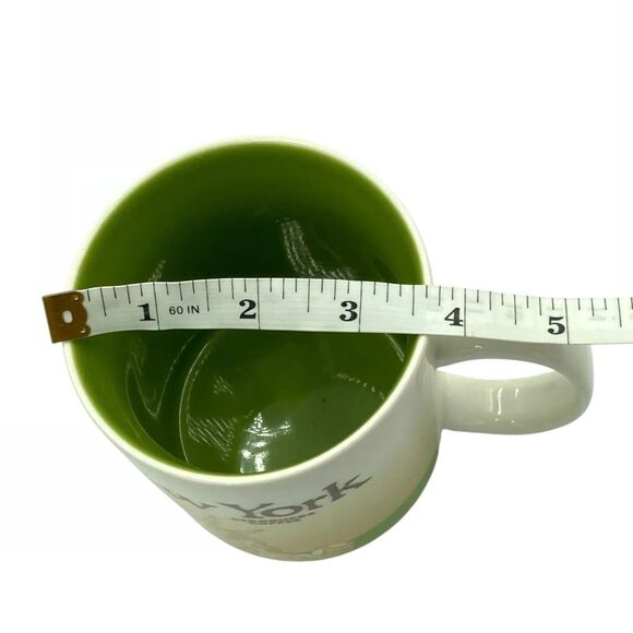 Starbucks New York Icon City Collector Series 16 oz Coffee Cup Mug Liberty NWOT - Picture 5 of 9